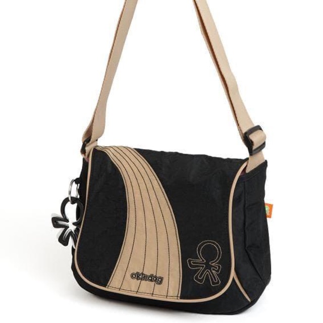 Okiedog Genie Urban Black Tas Bayi