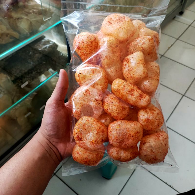 

kripik kulit sapi pedas