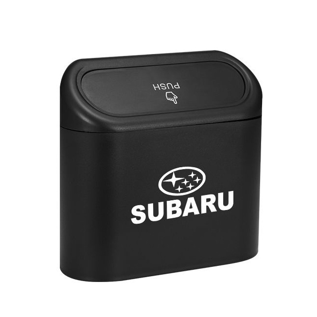 Tempat Sampah Mobil Gantung Kendaraan Sampah Debu Kotak Penyimpanan Kotak Hitam Abs Square Menekan Jenis Tempat Sampah Aksesoris Interior Mobil For Subaru Legacy Outback Forester Impreza WRX BRZ Subaru XV