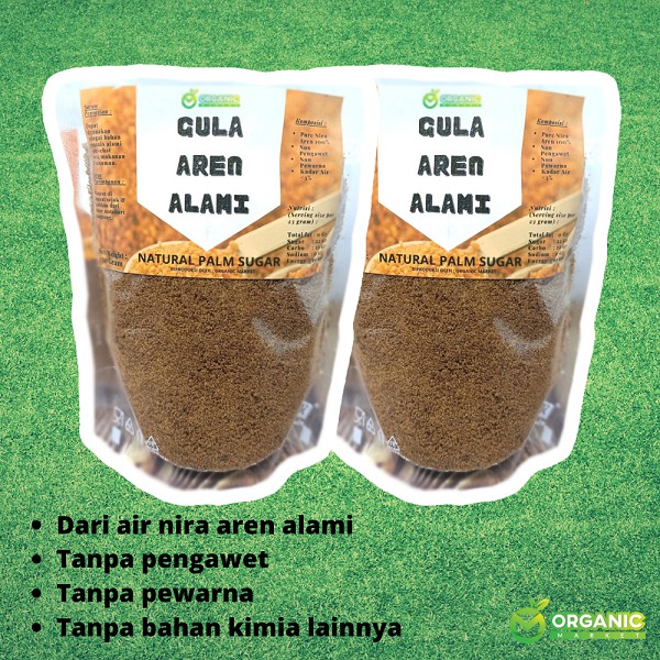 

Gula Aren Alami Gula Semut Aren Alami Natural Palm Sugar 250 Gram