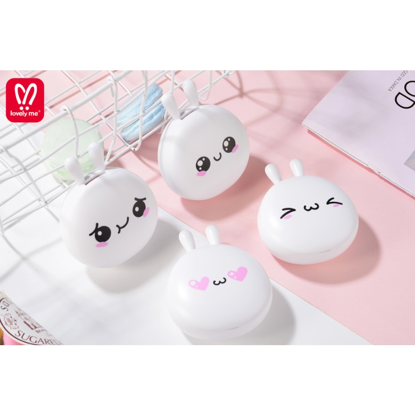 [Q-33] Headset Earphone Karakter Bentuk Hewan Animal LOVELY ME RABBIT / Set Wadah Earphone RABBIT