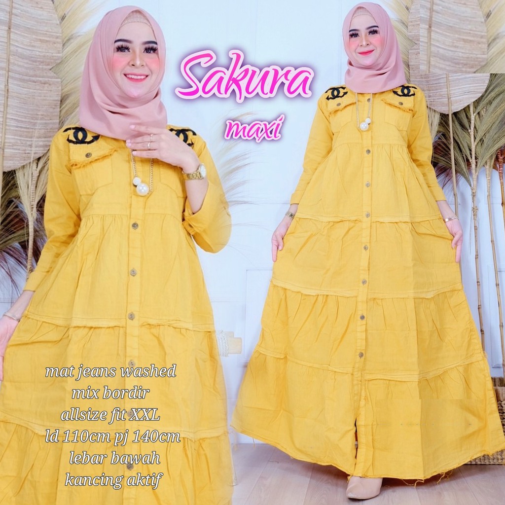 AMARELO MAXY / KUBUS MAXI / SAKURA MAXY JEANS CASUAL GBM