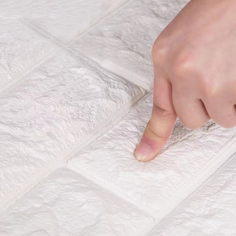 sticker dinding panjang tanpa sambungan / wallpaper gulungan tanpa sambungan pola bata 3D / wallpaper hiasan dekorasi kamar / walpaper tahan air tidak lembab 5pcs x (0.7x0.77m)-3