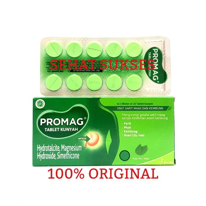 PROMAG TABLET - OBAT SAKIT MAAG