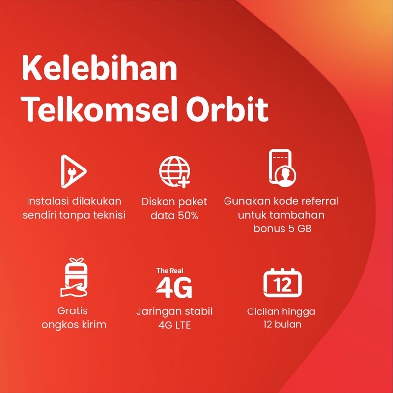 Advan Telkomsel Orbit Star A1 Modem Router 4G WiFi High Speed 150Mbps Bundling Kuota 150GB