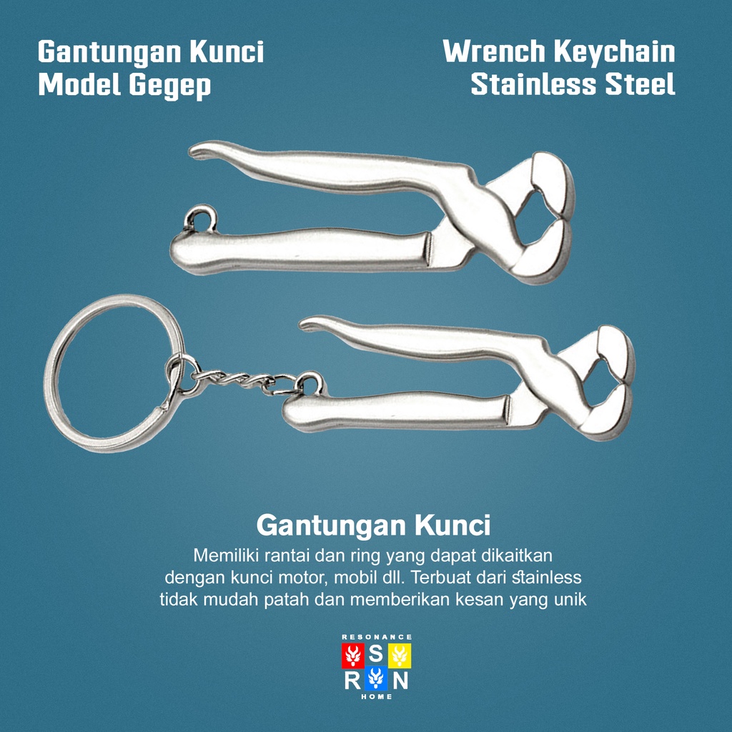 Gantungan Kunci Model Obeng / Screwdriver Keychain Resonance Home