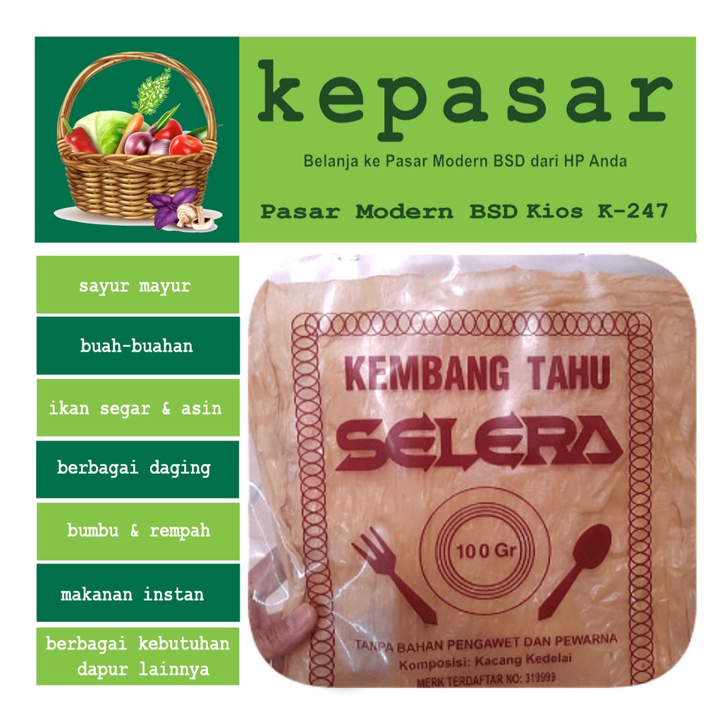 

Kembang Tahu SELERA 100 G