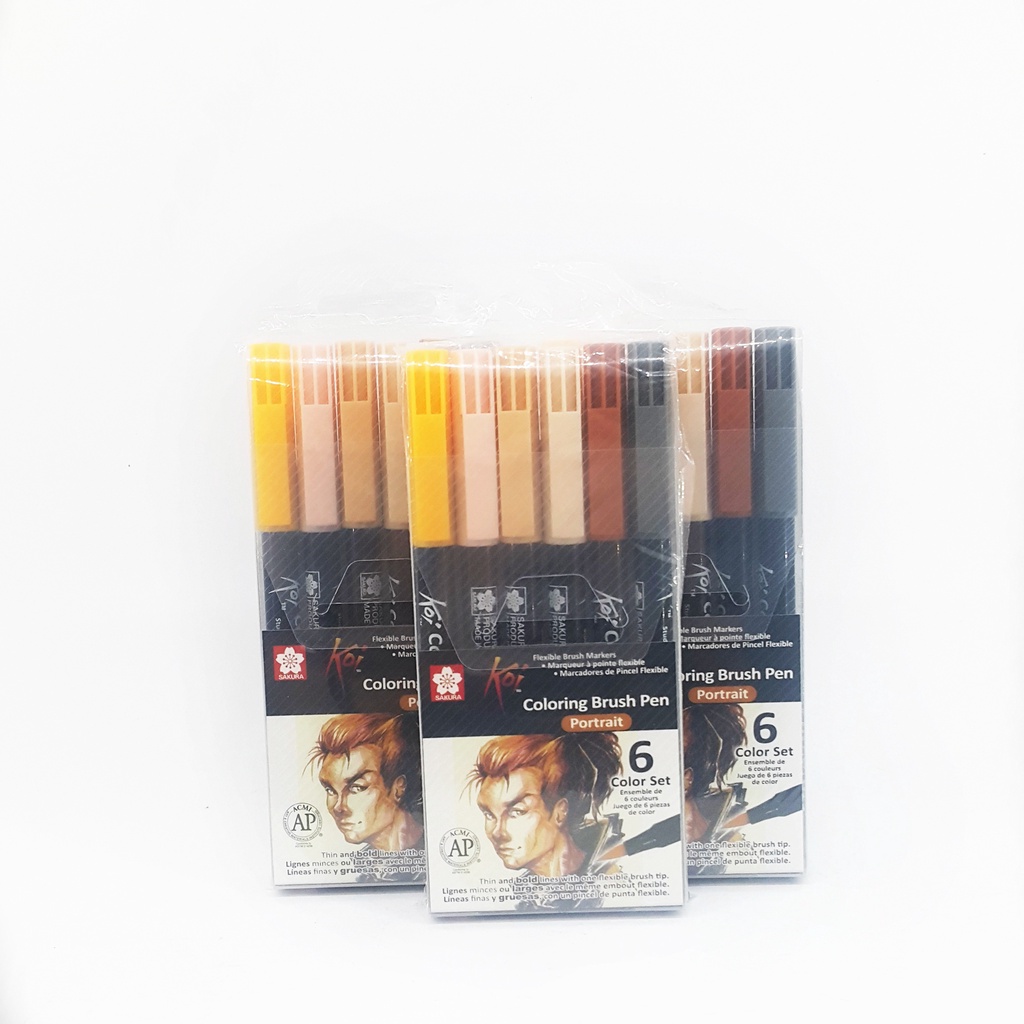 

Sakura Koi Brush Set 6 Portrait