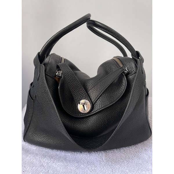plHermes Lindy 30 Black Clemente.