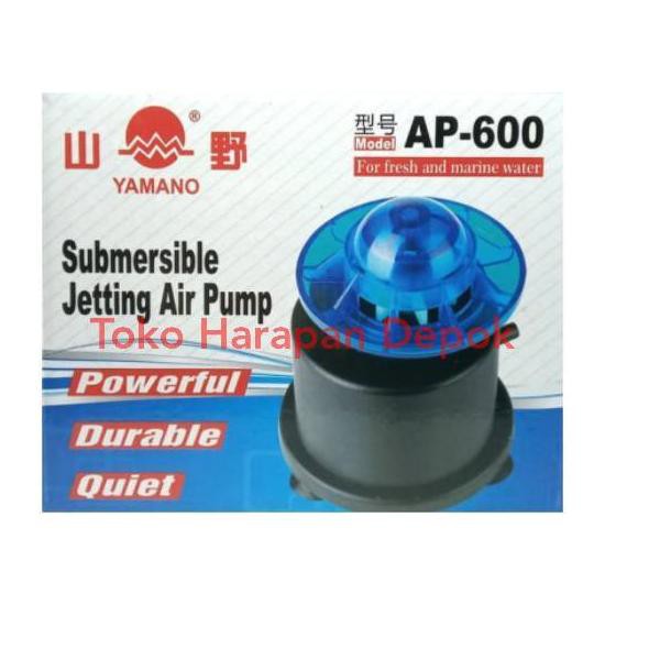 ☼ FTP YAMANO AP600 AP 600 AP-600 mesin pompa aerator aquarium gelembung udara jetting pump MTK ✅