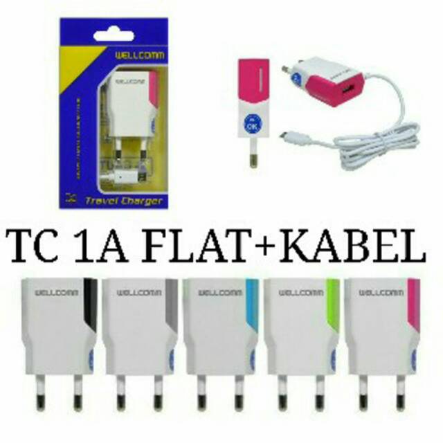 TRAVEL CHARGER WELLCOMM