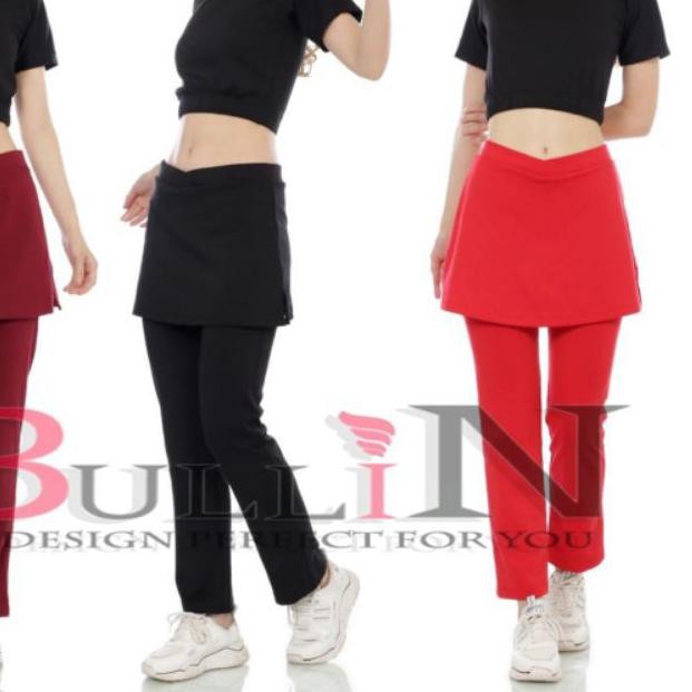✮ Celana senam rok panjang / celana senam rok / celana senam wanita rok | Bullin ℗
