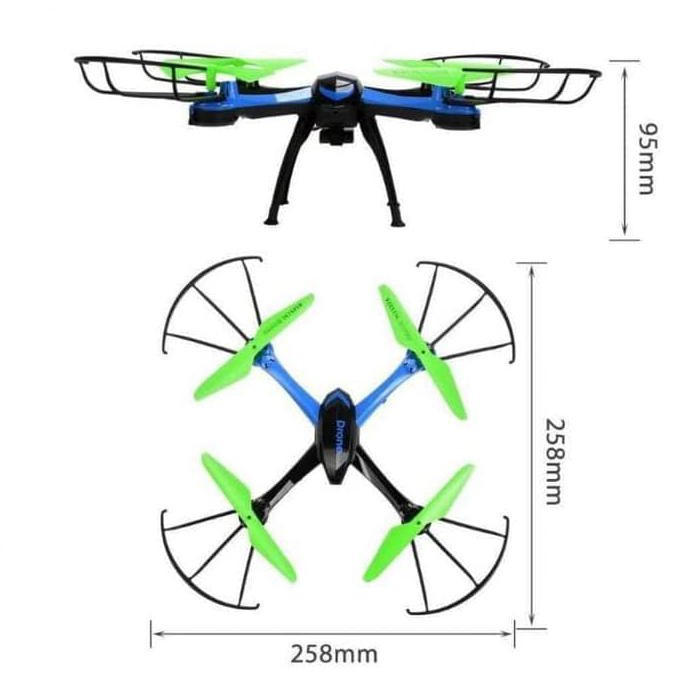 Jual Murah  Drone JJRC H98 murah Camera 420P kamera + slot Memory Card