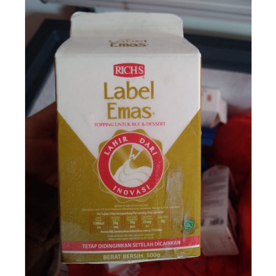 

Rich Gold Label 500 gr