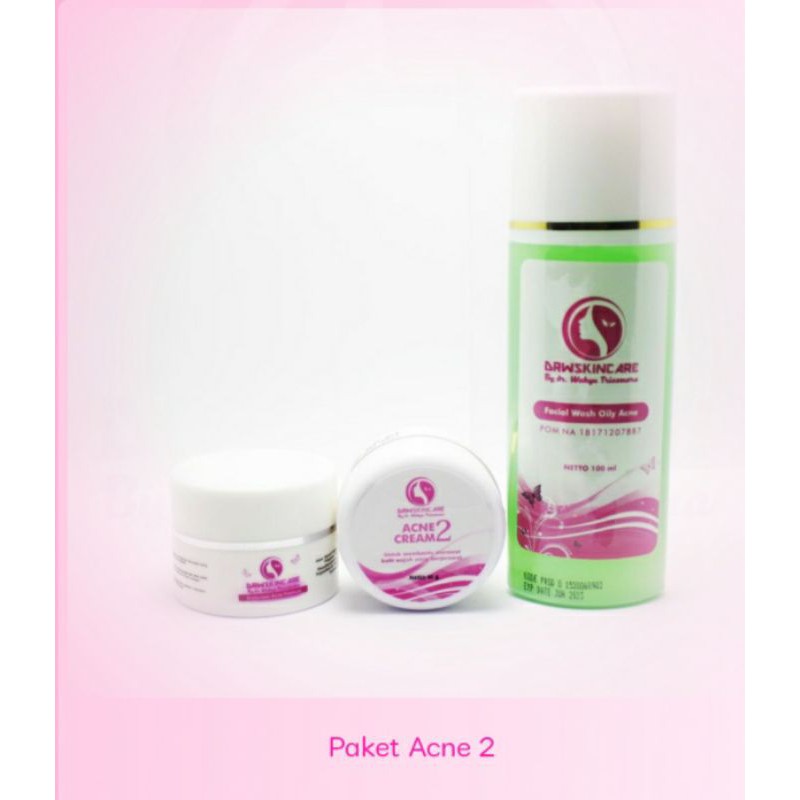 Paket Whitening Acne DrW skincare (Acne1 / Acne2 / Acne3)