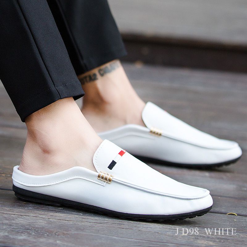 SEPATU PRIA MULES LOAFERS SHOES FASHION ZAKIYA D98