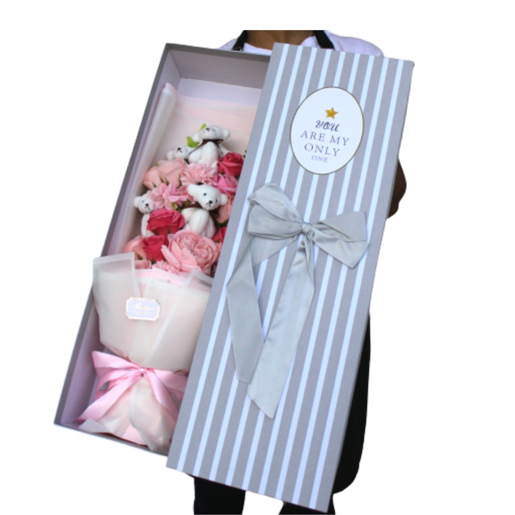 Buket Bunga Sabun Import wangi kado hadiah wisuda ultah valentine