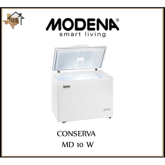 CHEST FREEZER MODENA BOX  LEMARI ES BEKU  KULKAS MD 10W100LTR