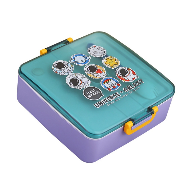 Kotak Makan Siang Bento Portable Untuk Anak / Dewasa