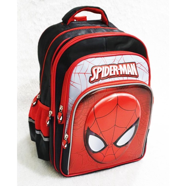 tas sekolah anak Sekolah Elegan Koper Merah Cewek Batman R9J TAS ANAK Spiderman Unicorn Kartun