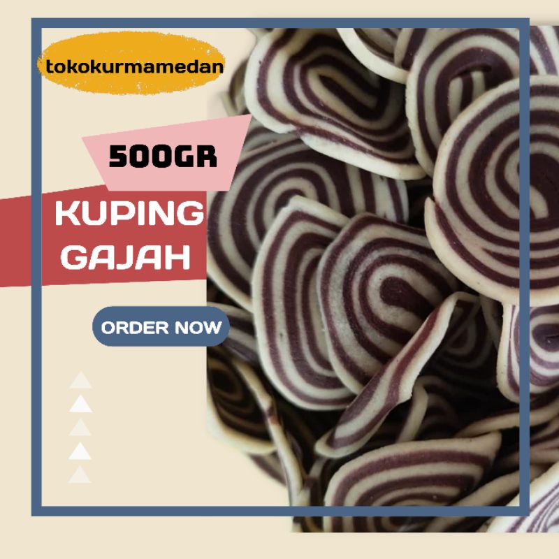 

Kuping Gajah 500gr Cemilan Kuping Gajah
