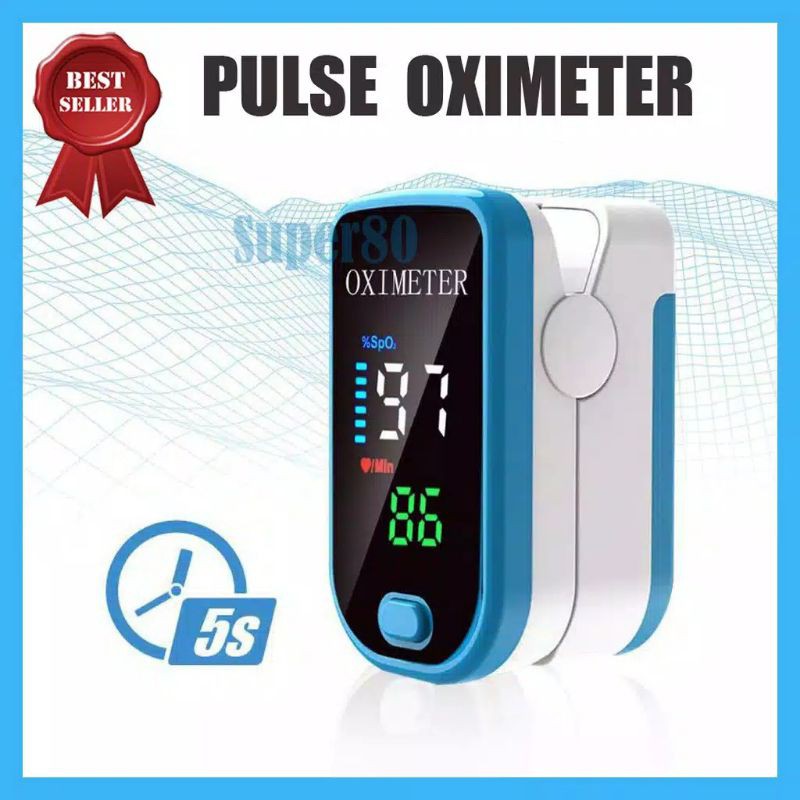 Ready stok fingertip oximeter Lk87, oximeter Lk88 oxymeter, alat tes oksigen, alat tes detak jantung