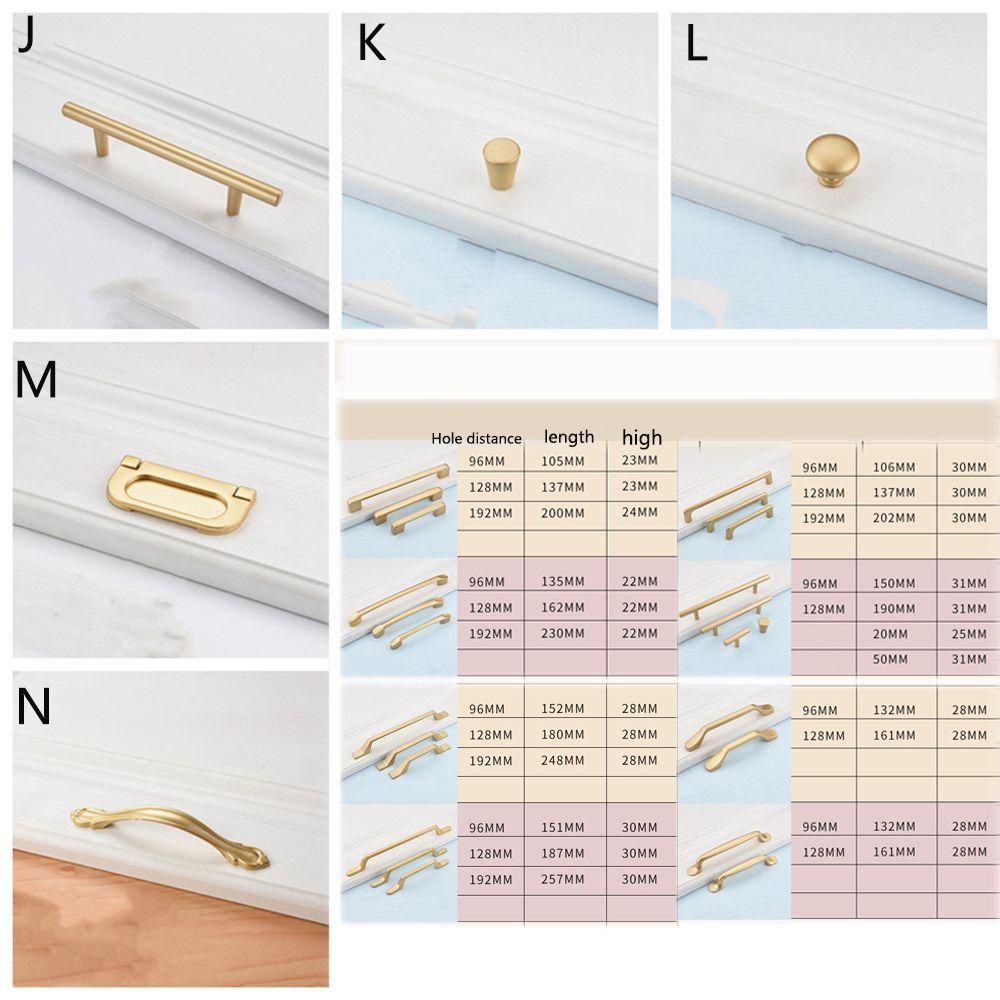 [Elegan] Handle Solid Simple Style Lemari Dapur Persegi U Type Furniture Tarikan