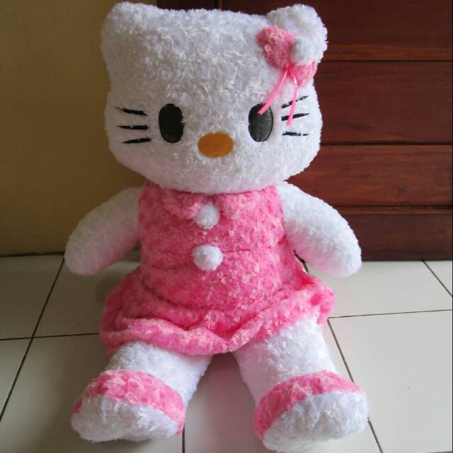 HelloKitty Pink/HelloKitty Jumbo Pink/Boneka HelloKitty