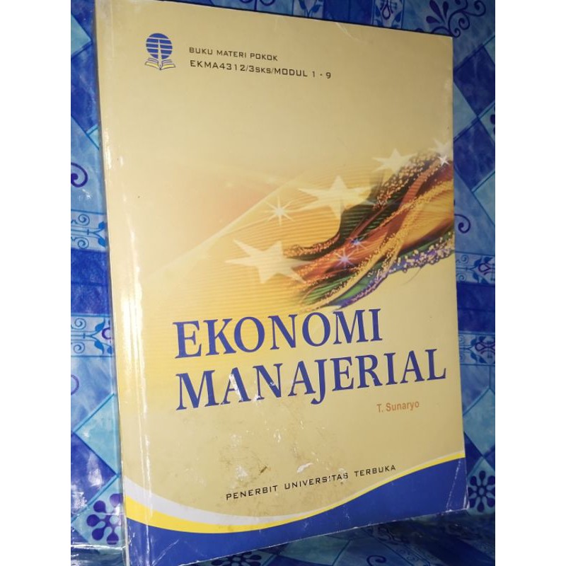 

ekonomi manajerial. buku ori