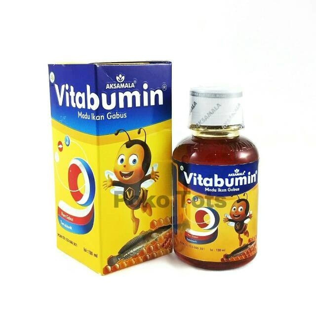 PAKET HEMAT 5 Botol Vitabumin Madu 130ml Nutrisi Tumbuh Kembang dan Penambah Nafsu Makan Anak