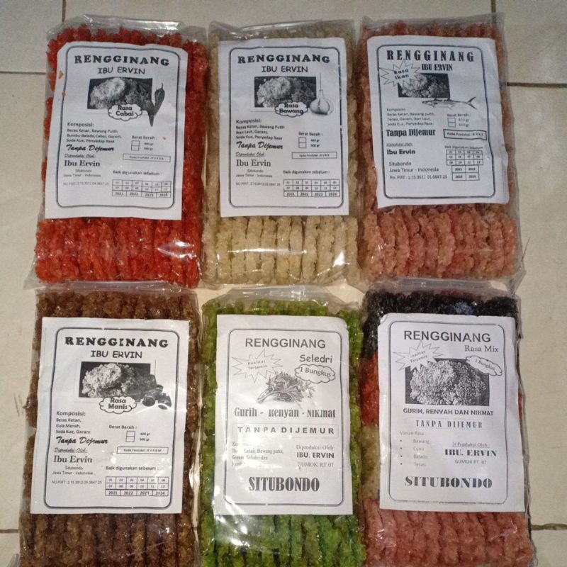 Rengginang Bu Ervin khas Situbondo