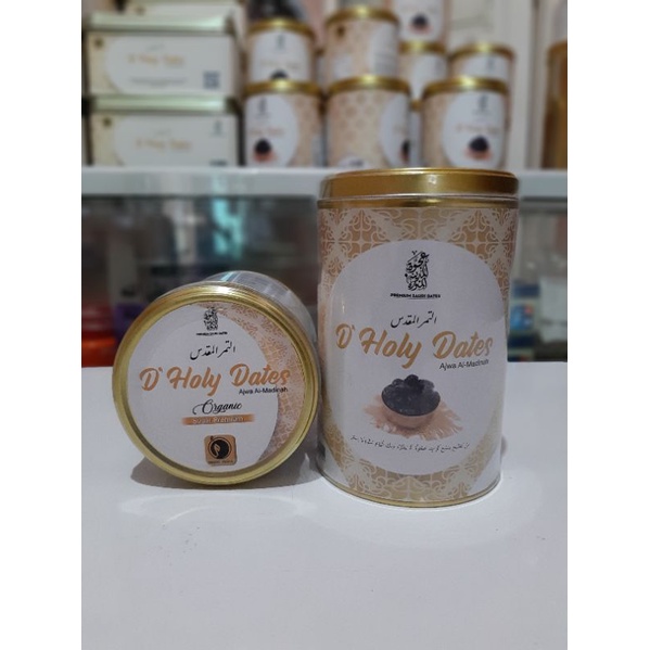 

Kurma Ajwa D'Holy Aliyah Madinah Organik Premium 500 G