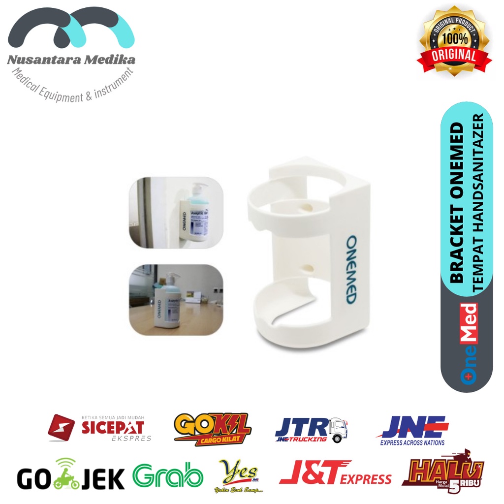 Paket Bracket + Aseptic Gel OneMed 500ml