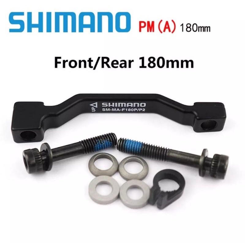 Adaptor Caliper Rotor Sepeda Shimano 7 Inch 180 mm Post Mount