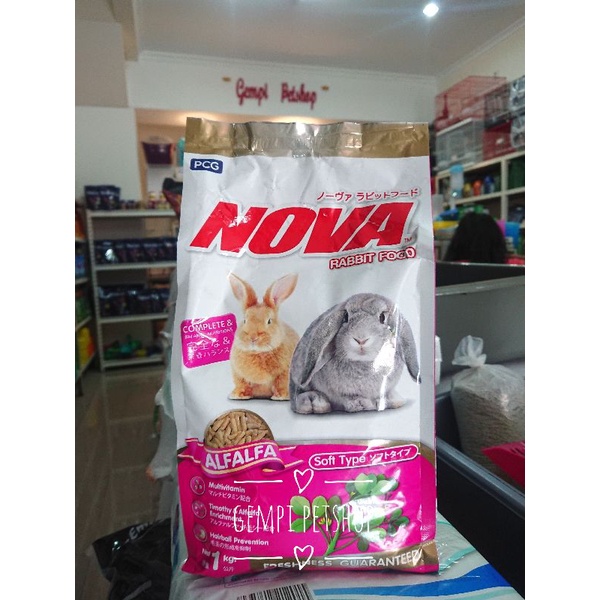 NOVA PAKAN KELINCI 1KG