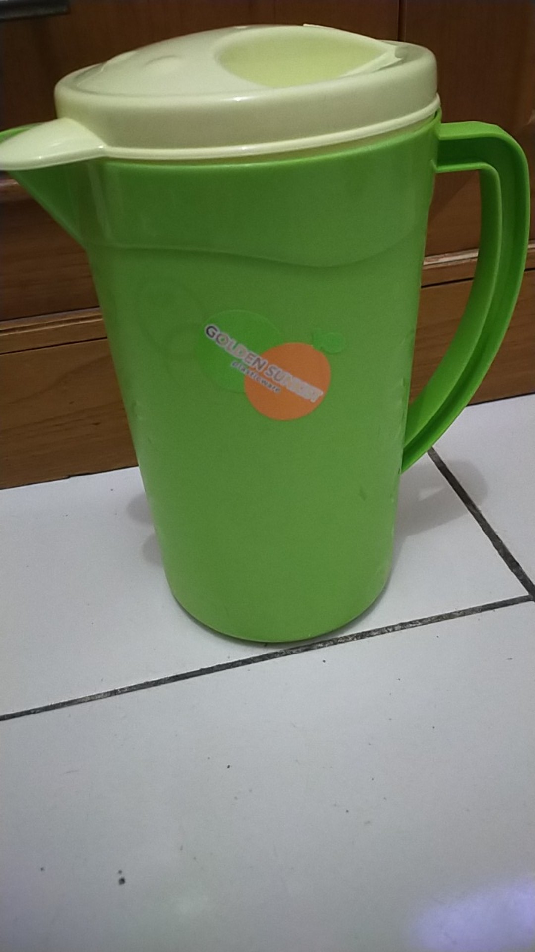 Kan Air Besar Kbk3011 Golden Sunkist | Teko Air Minum (hijau)