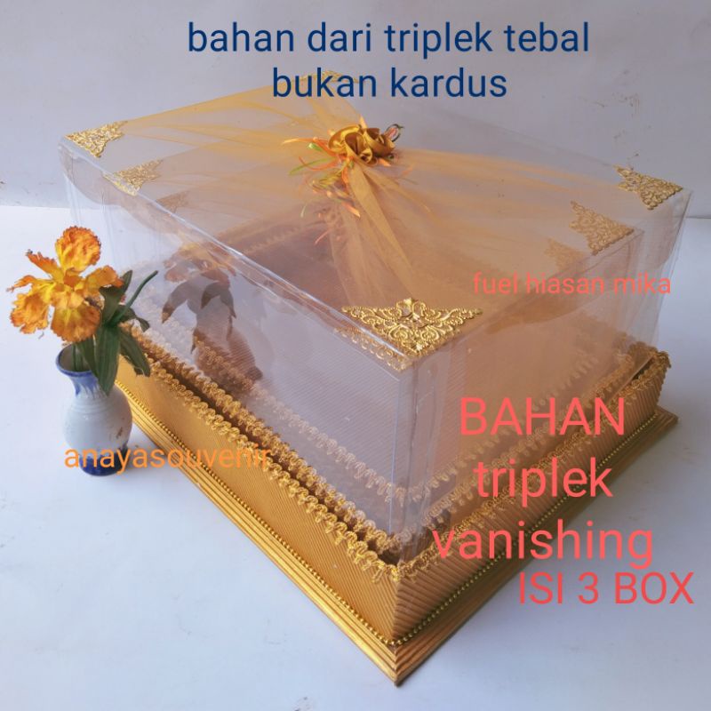 Jual Kotak Seserahan Pernikahan Set Lengkap 43 Box Hantaran Parcel Mika Unik Kekinian Indonesia 8400