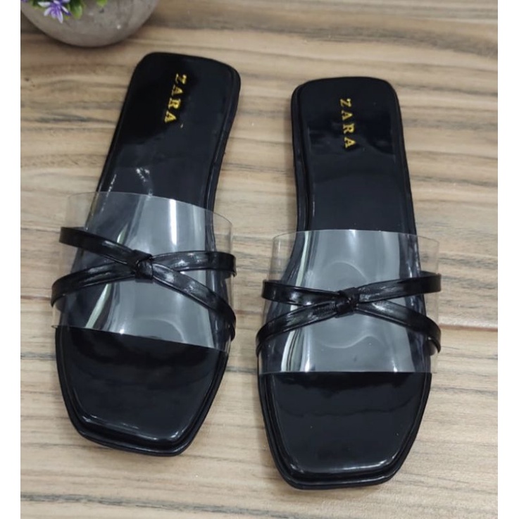 sandal flat wanita selop