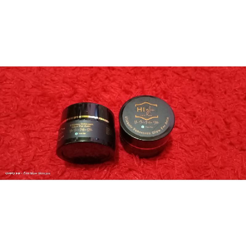 Sunscreen Glow For acne Hi Glow