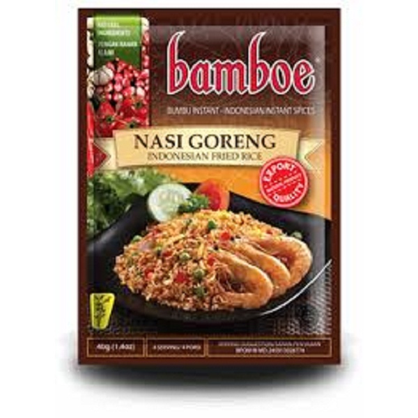 

Kebuncabai - Bumbu Nasi Goreng 40 Gr Bamboe - Promo Murah / Termurah