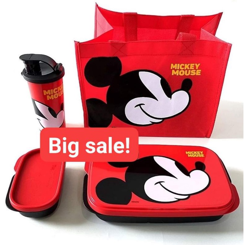 mickey /minnie lunch set