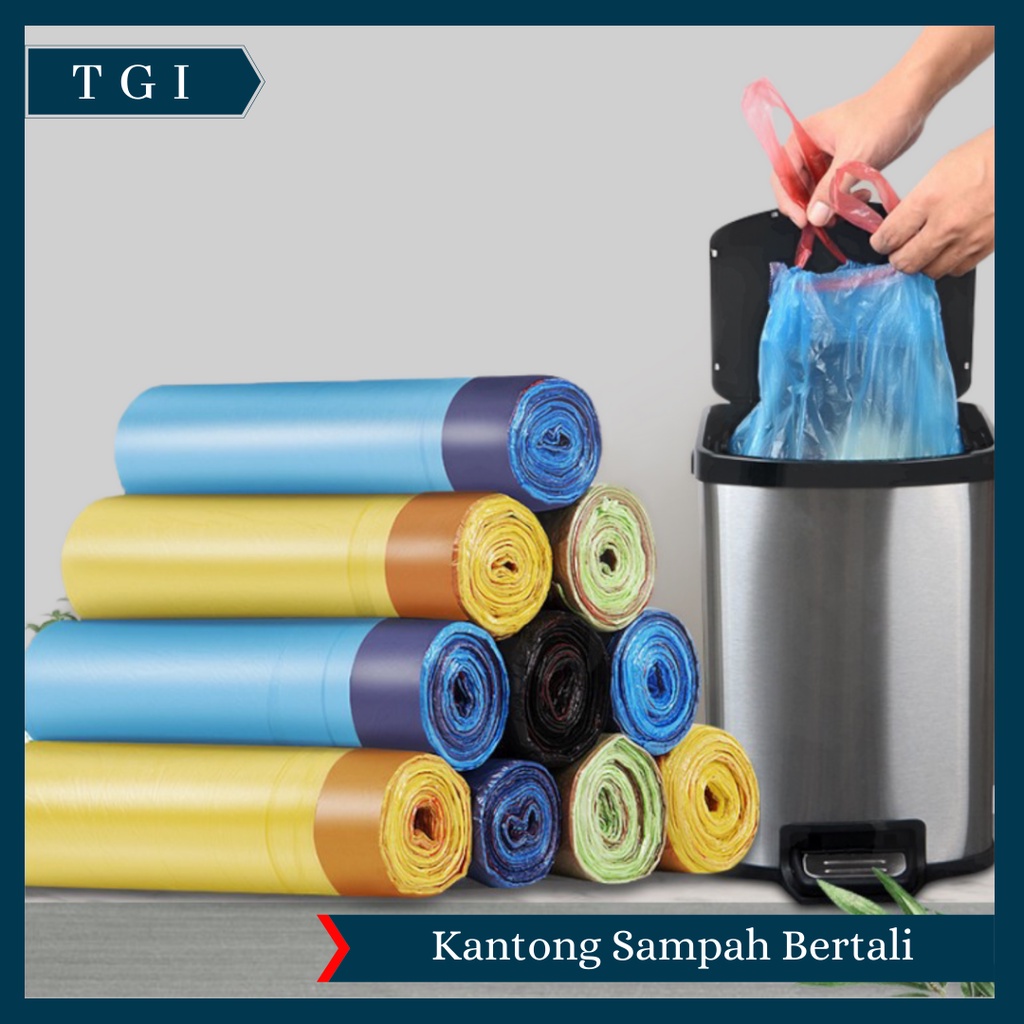 TGI - KANTONG PLASTIK SAMPAH GULUNGAN ROLL KANTONG SAMPAH SERBAGUNA DISPOSABLE GARBAGE