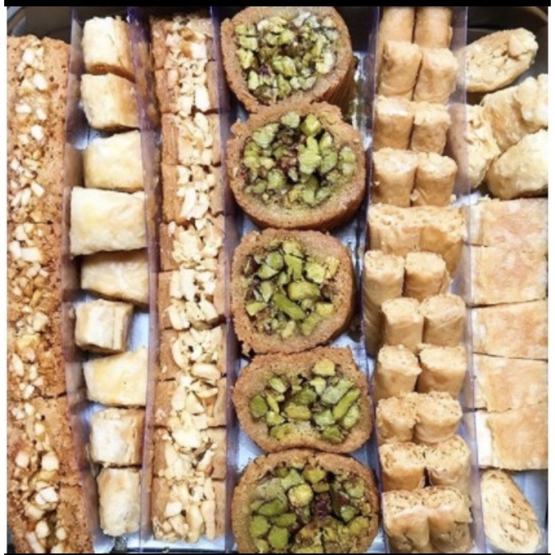 Newww Packaging Baklava Saadeddin Pastry / Baklava Saudi / Pastry Saudi Saadeddin