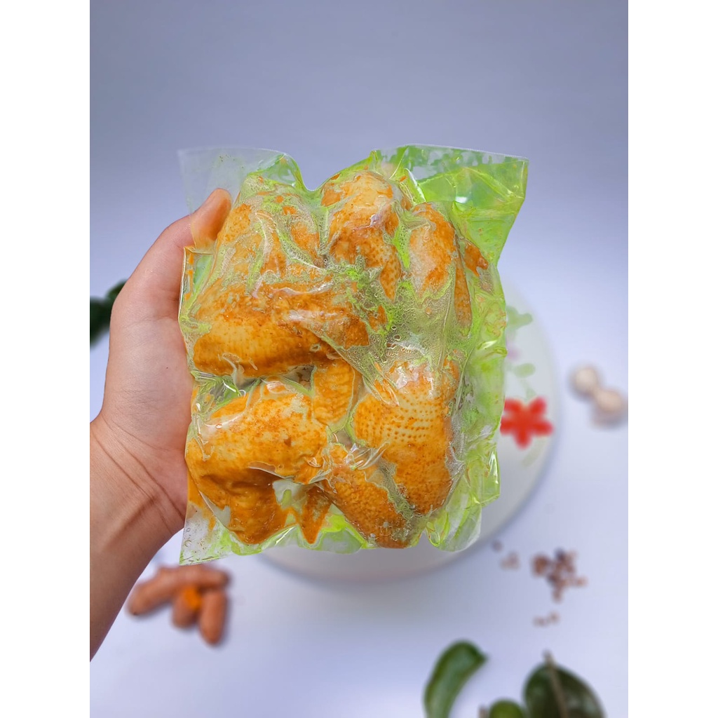 

Sayap Ayam Ungkep Bumbu Kuning Beku