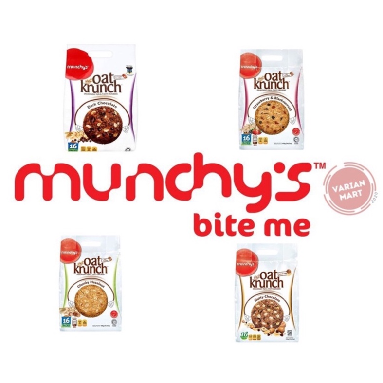

Oat Krunch Munchys [ D.Chocolate / Nutty / Hazelnut / Strawberry ]