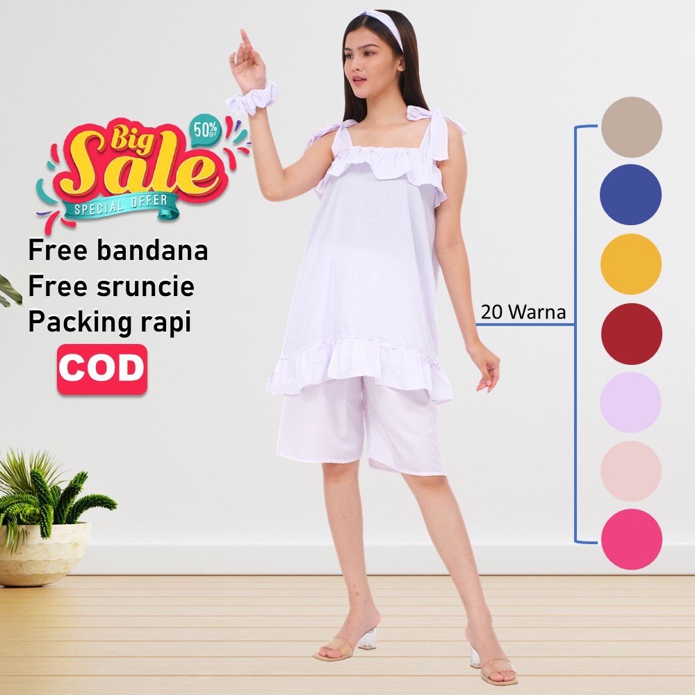 Baju Tidur Wanita Dewasa Baju Santai Wanita Setelan | Palupi Rempel Wengi