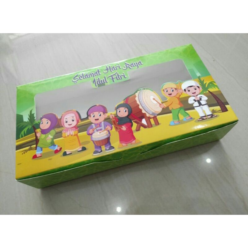 

Box Kardus Kue Kering Idul Fitri / Hampers Kotak Lebaran