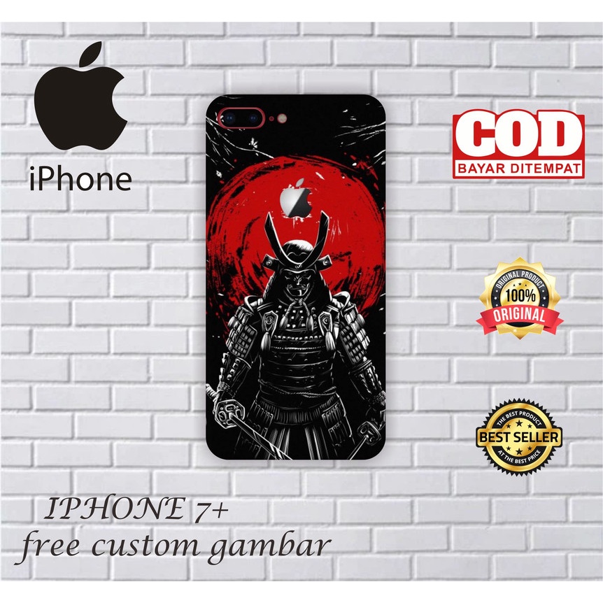 GARSKIN/STICKER HANDPHONE IPHONE 7+ CUSTOM