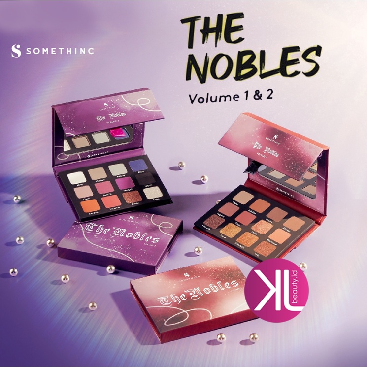 SOMETHINC THE NOBLES Eyeshadow Palette Volume 1 &amp; 2 Eyeshadow Daily Look