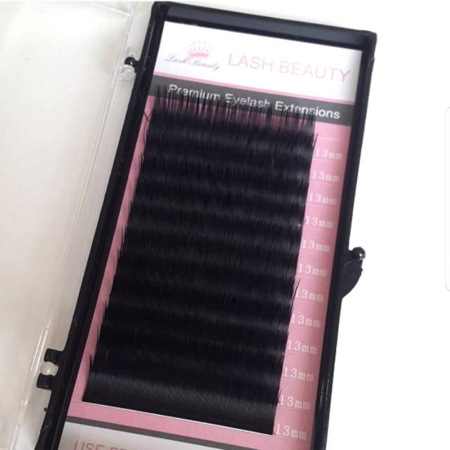 LASHBEAUTY SINGLE SIZE 0.25/ BULUMATA PALSU/ BULUMATA EYELASH EXTENSION